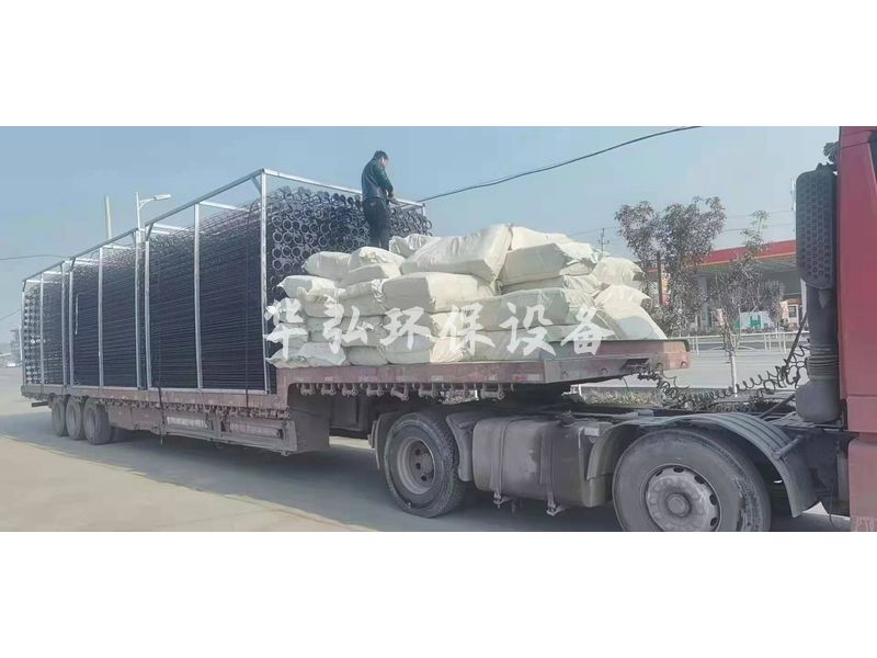 廣州客戶訂購骨架 濾袋整車發貨